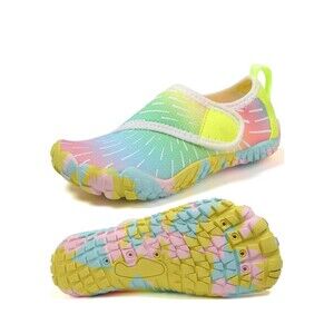 Quickshark Kids Water Shoes Unisex Barefoot Aqua Socks size 3-3.5 for 8-10 y NWT